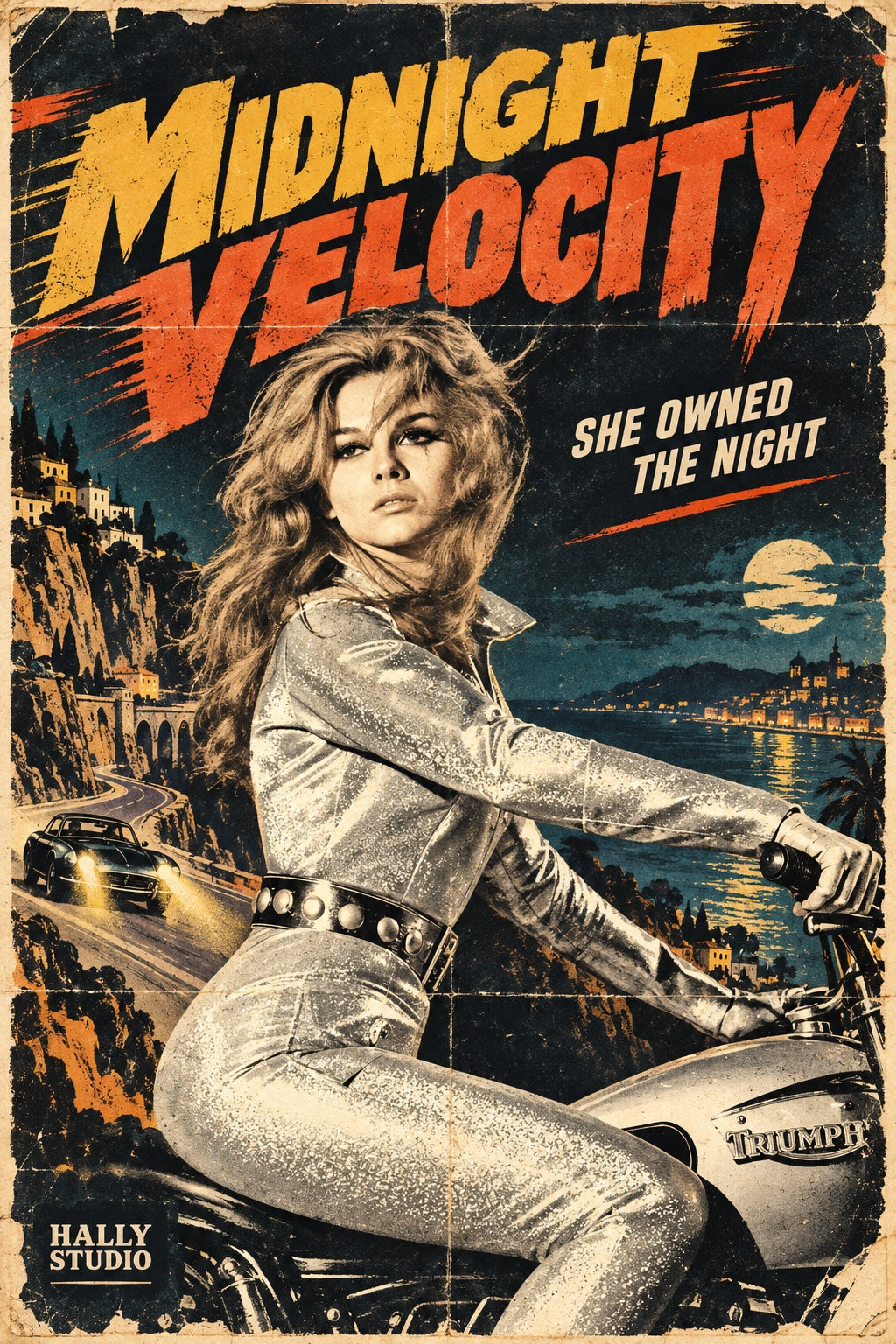 VELOCITY — Vintage Movie Poster Art Print