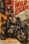 THE WILD ESCAPE — Vintage Movie Poster Art Print