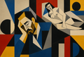 Geometric Melancholy - Modern Geometric Art Print