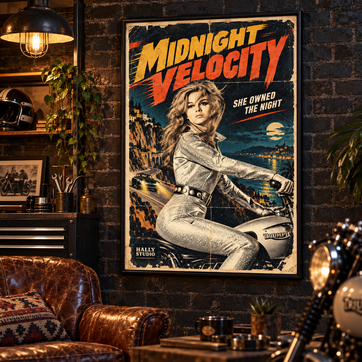 VELOCITY — Vintage Movie Poster Art Print