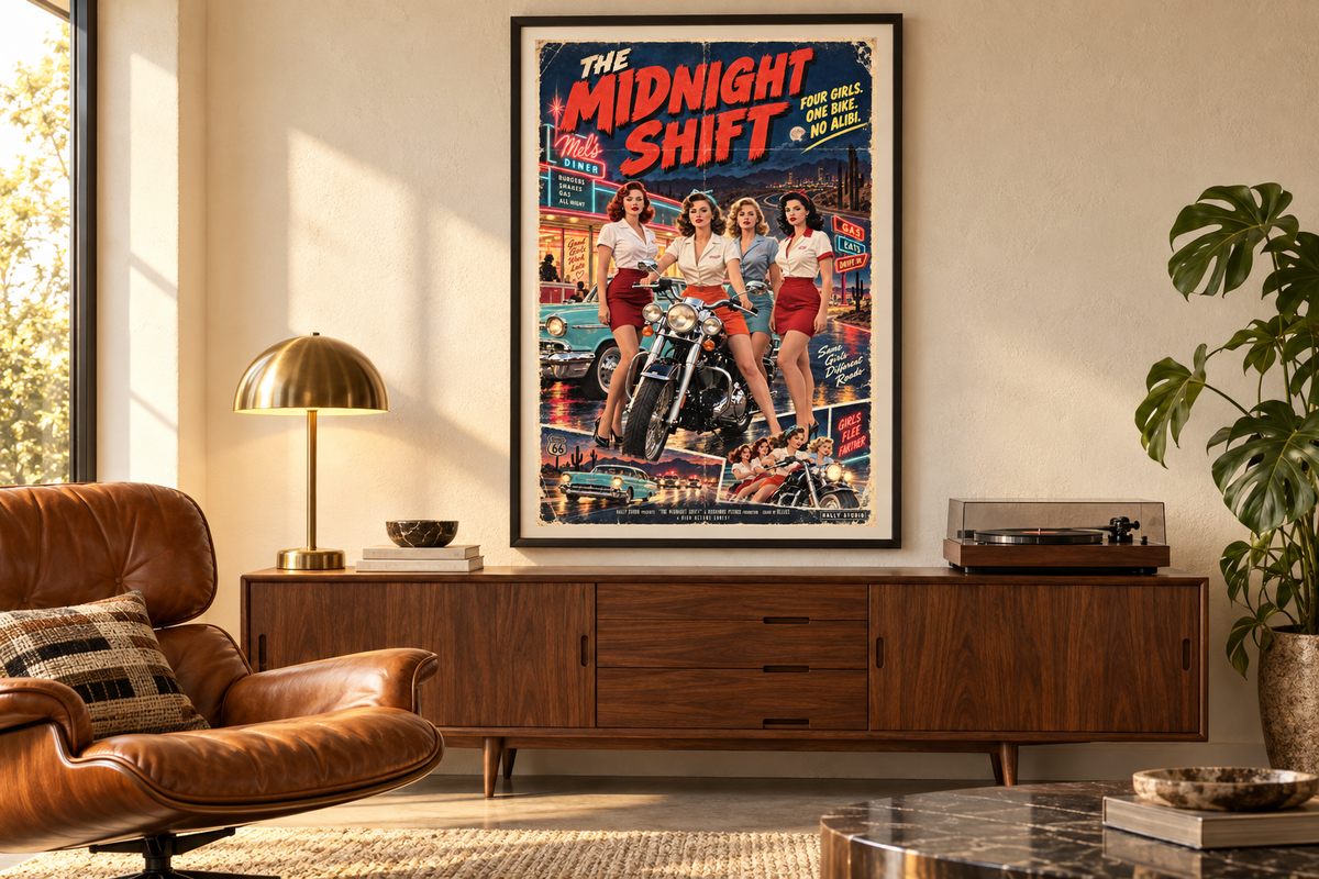 THE MIDNIGHT SHIFT — Vintage Movie Poster